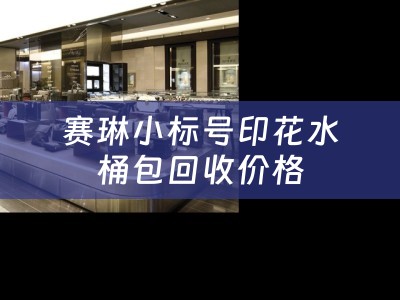 赛琳小标号印花水桶包回收价格