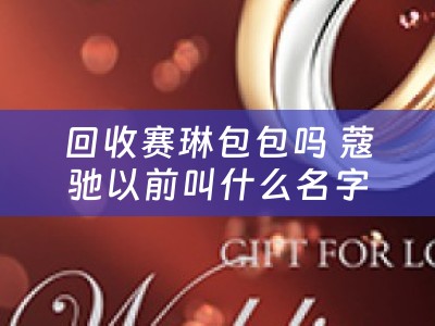 回收赛琳包包吗 蔻驰以前叫什么名字？