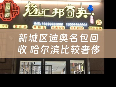 新城区迪奥名包回收 哈尔滨比较奢侈的商场有什么？