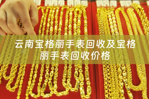 云南宝格丽手表回收及宝格丽手表回收价格